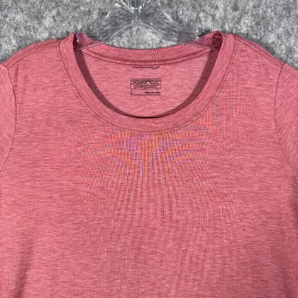 Patagonia Shirt Womens Large Pink Glorya Twisted Lightweight Stretch Casual - Picture 2 of 8